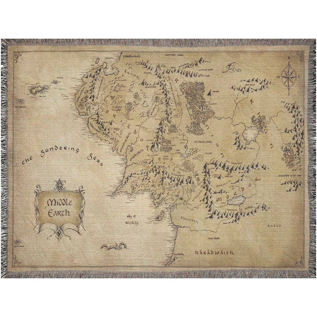 MIDDLE EARTH BLANKET